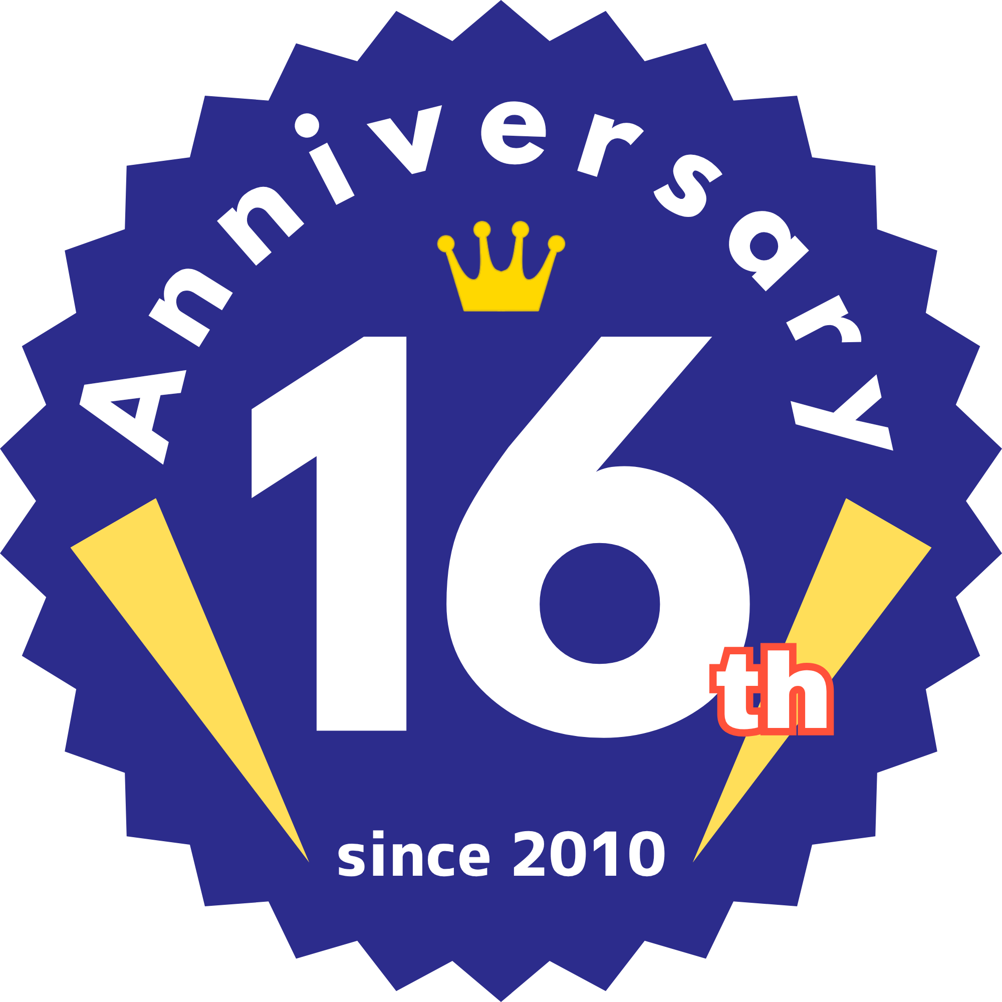 16th Anniversary Badge